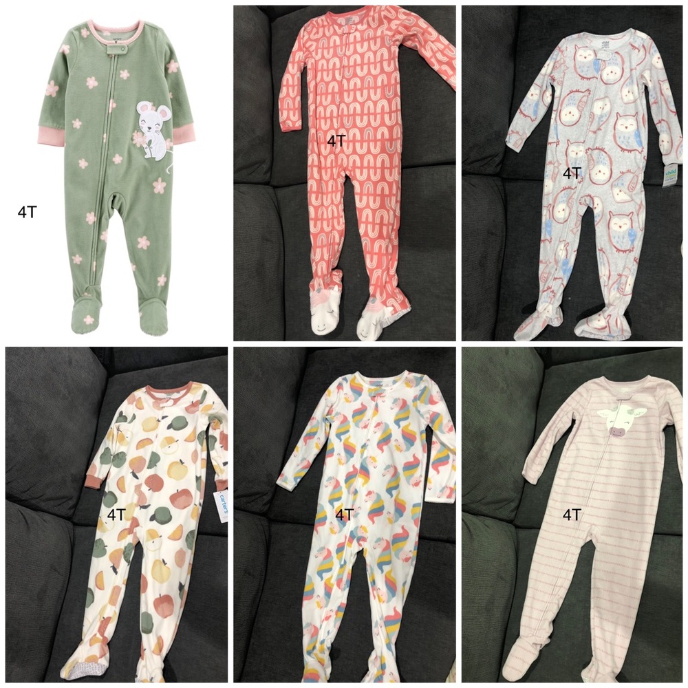 Bundle 7 Pyjamas 4T